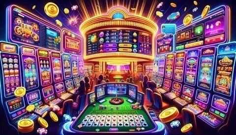Split-view on hoki108 slot showing 3D Number Game draw timer and live roulette table simultaneously